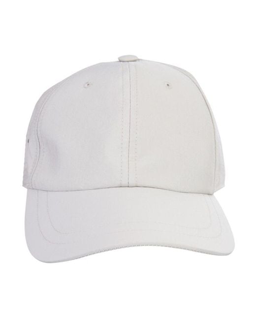Rick Owens White Logo Baseball Hat