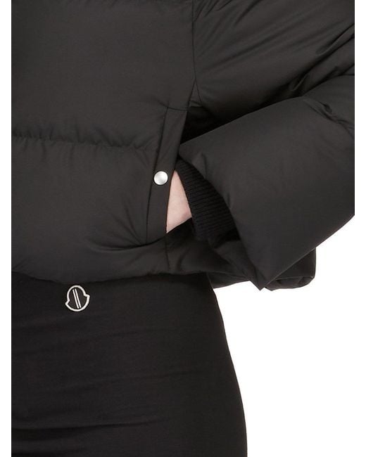 Moncler Black Moncler Rick Owens Cropped Cyclopic Jacket for men