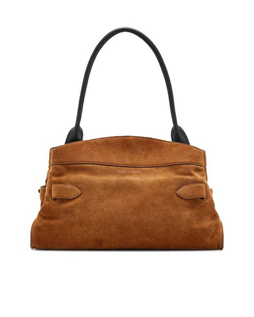 Marc Jacobs Brown The Suede Dakota Satchel
