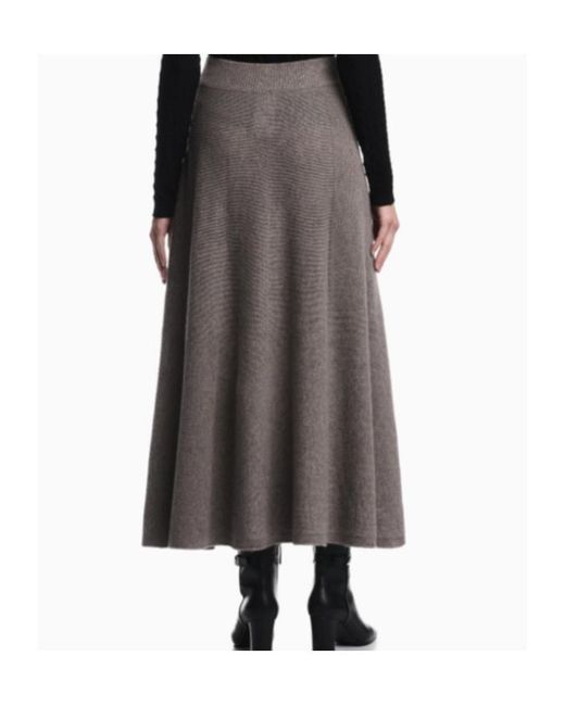Emporio Armani Gray Skirt