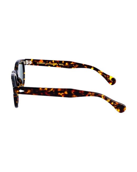 Moscot Green Lemtosh Square Frame Sunglasses for men