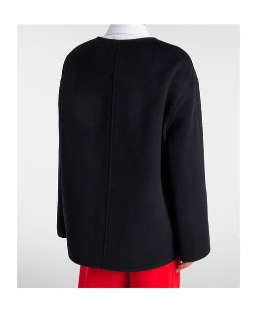 Rohe Black Long Sleeve Casual Jacket