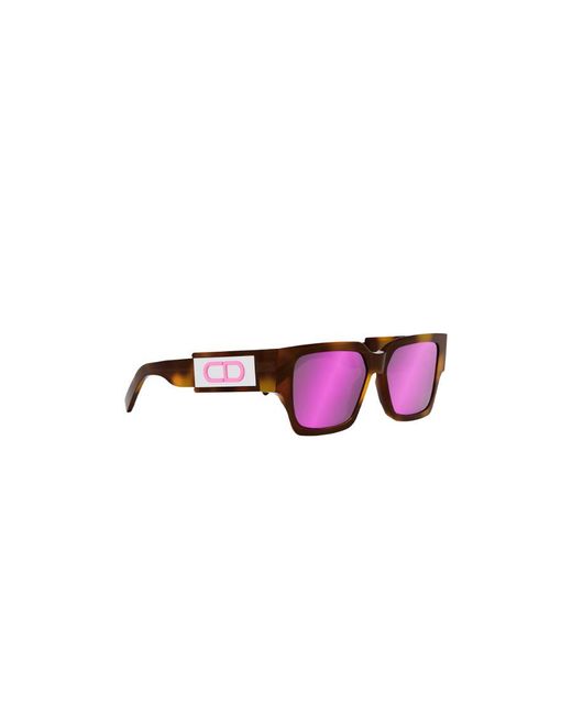 Dior Purple Logo Sunglasses