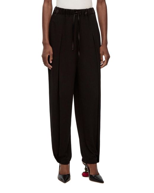 Loewe Black Balloon Trousers