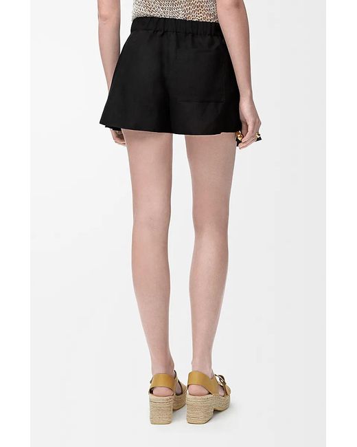 Loewe Black Pleated Shorts
