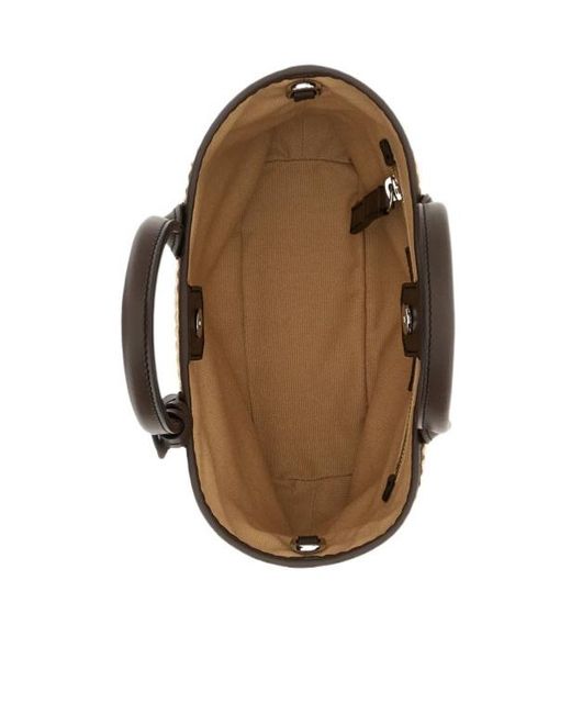 Hogan Natural Script Mini Shopping Bag