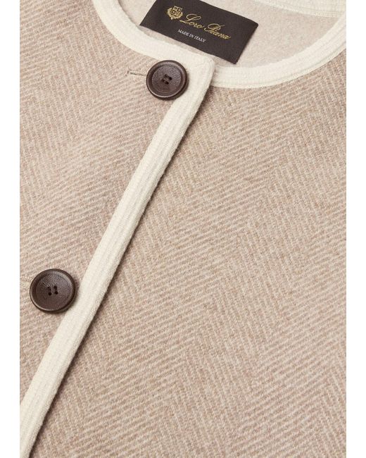 Loro Piana Natural Brock Coat