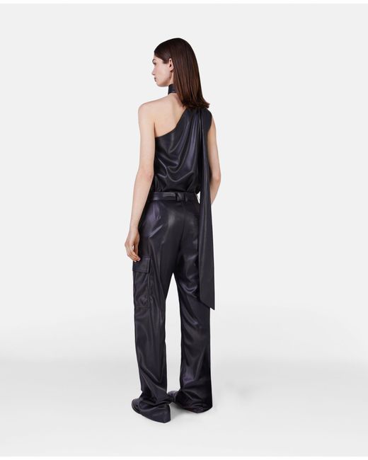 Stella McCartney Gray Straight-Leg Cargo Trousers