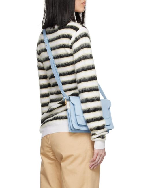 Marni Black Striped Crewneck Jumper