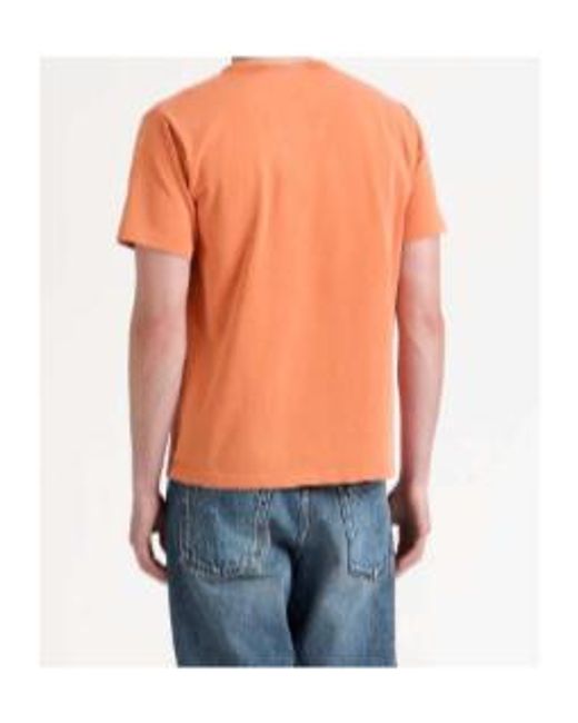 J.W. Anderson Orange Jw Anderson Short-Sleeved Crewneck T-Shirt