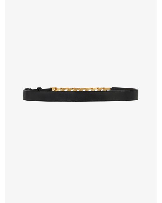 Givenchy White Belt