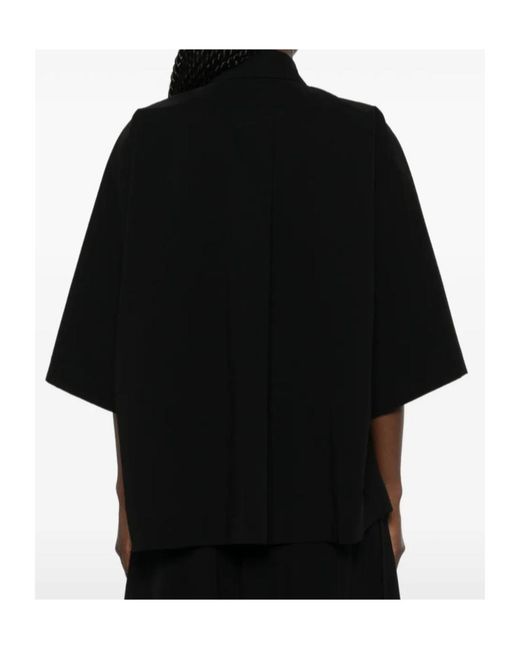 Issey Miyake Black Looped Shirt