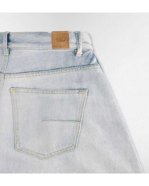 Dior Gray Loose-Fit Jeans