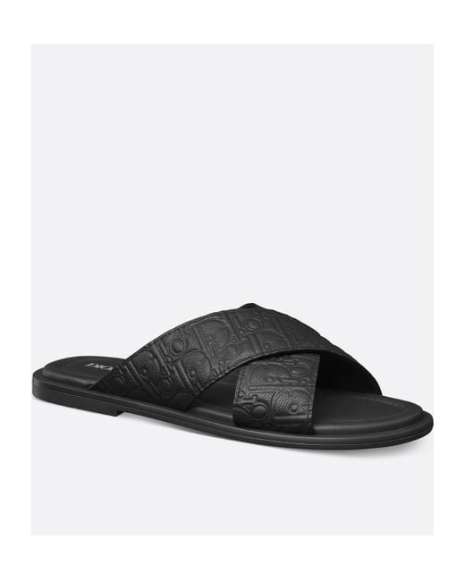 Dior Black Alias Sandal for men