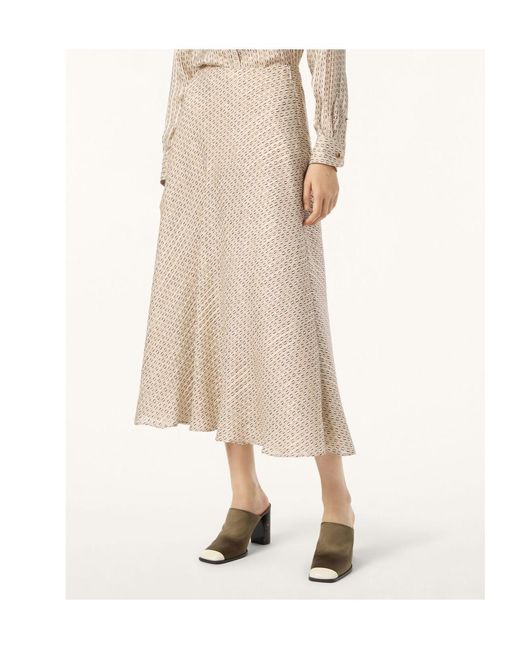 Loro Piana Natural Erika Skirt