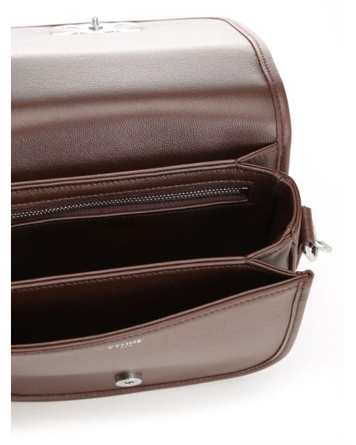 ショルダーバッグ Celine Small Besace Strap Triomphe In Supple Calfskin Celine Small Besace Strap Triomphe In Supple Calfskin