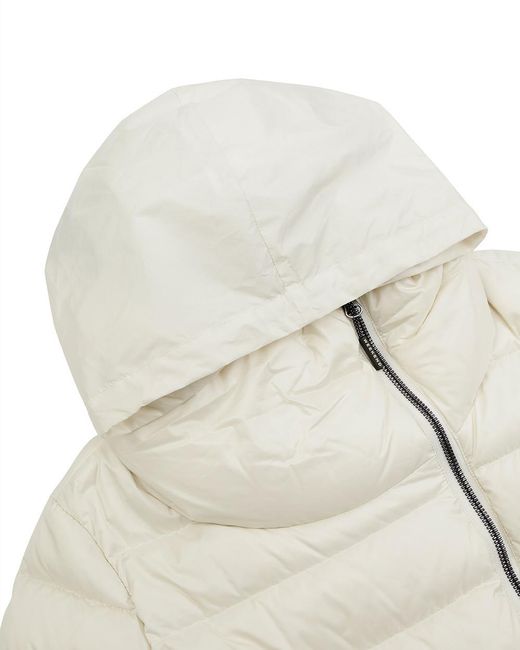 Weekend by Maxmara White Long-Sleeved Down Jacket