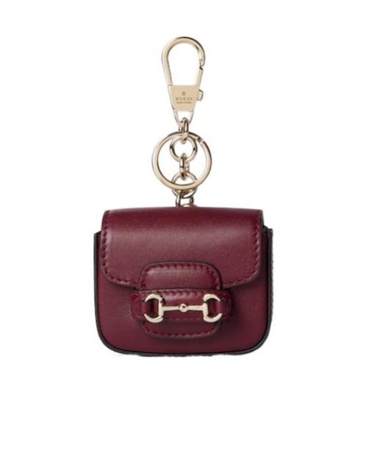 Gucci Purple Keychain With Horsebit 1955