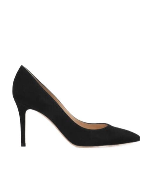 Gianvito Rossi Black Stiletto Heels