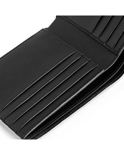 Balenciaga White Passport Bi-Fold Square Wallet for men