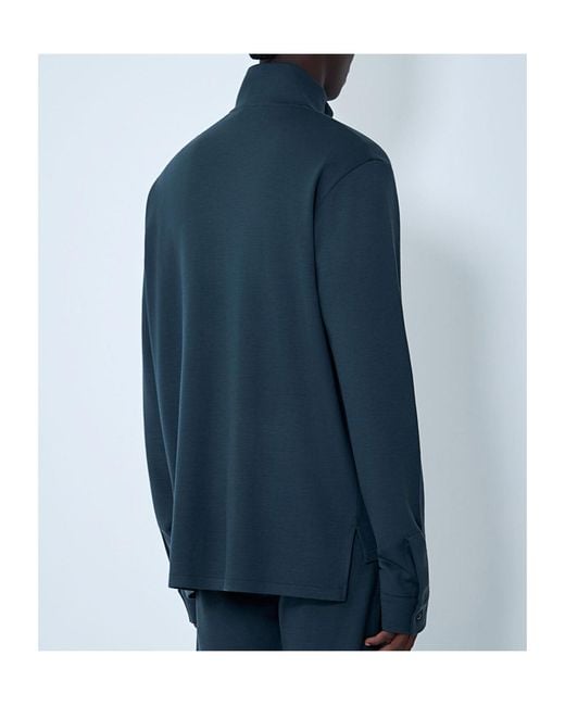 Rier Blue Polar Jogging Sweatshirt for men