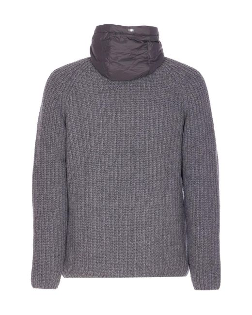 Herno Gray Cardigans for men