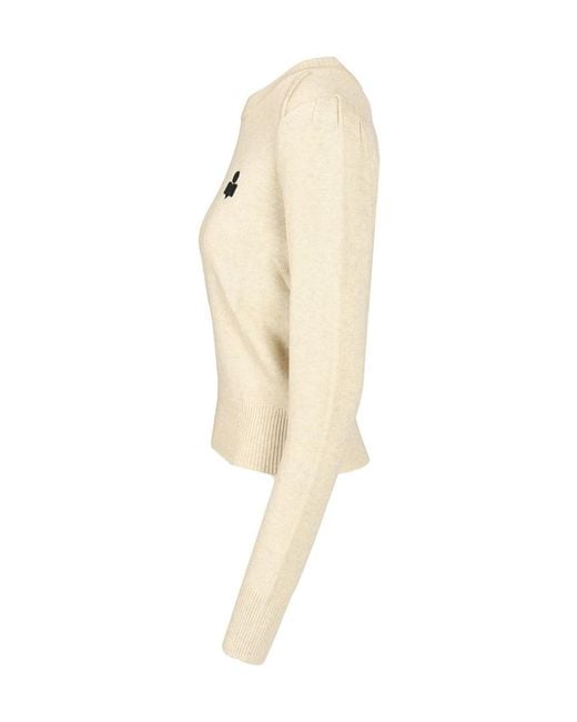 Isabel Marant Natural Isabel Marant Étoile Abelle Crewneck Jumper