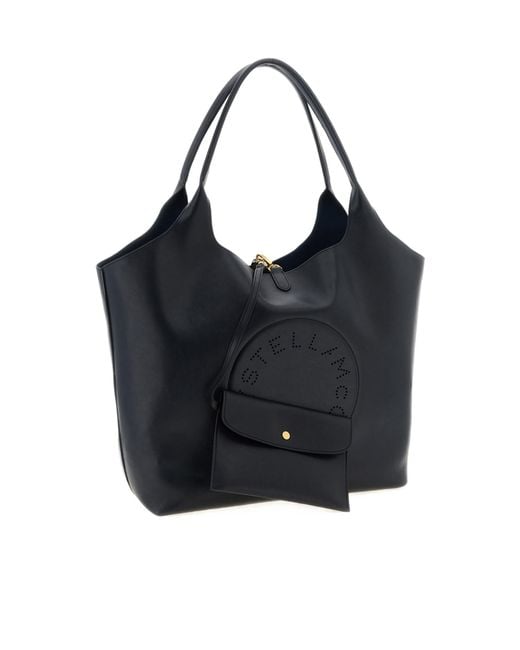 Stella McCartney Blue Zippered Handbag