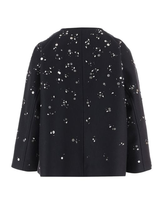 Jil Sander Black Long-Sleeved Casual Jacket