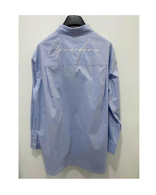 XOXOGOODBOY Blue Logo Shirt