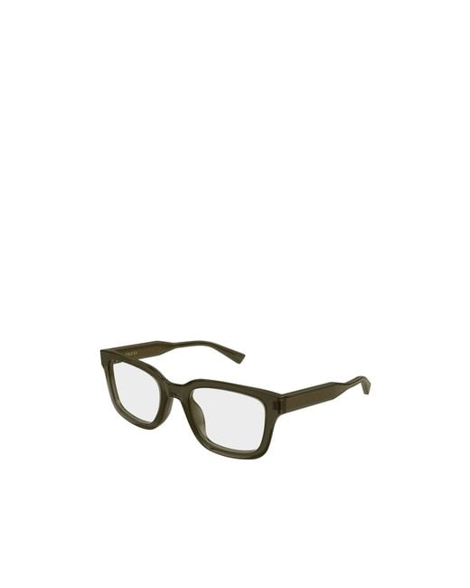 Gucci Multicolor Eyewear Square Frame Glasses for men