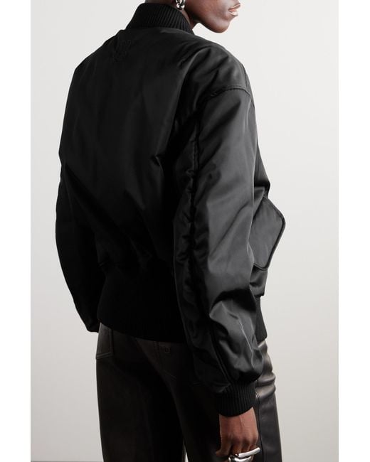 Off-White c/o Virgil Abloh Black Bomber Jackets