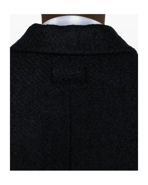 Givenchy Black Lapel Long Sleeve Coat for men