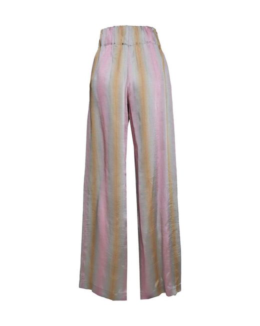 Aspesi Brown Elastic Waist Casual Pants