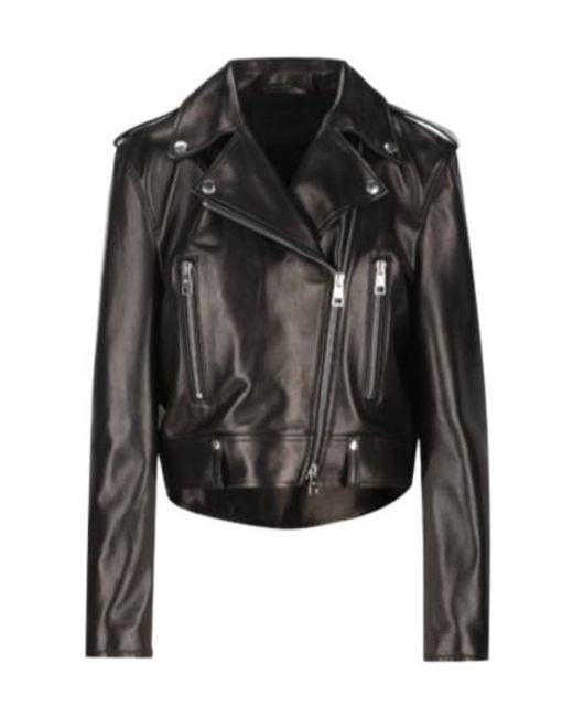 Balenciaga Black Long-Sleeve Casual Jacket