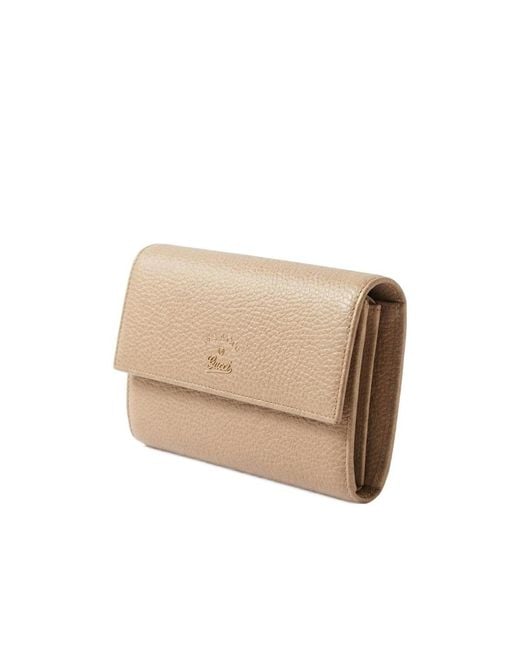 Gucci Natural Logo Wallet