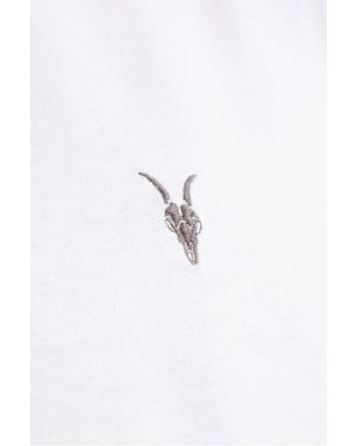 AllSaints White Brace Long-Sleeve T-Shirt for men