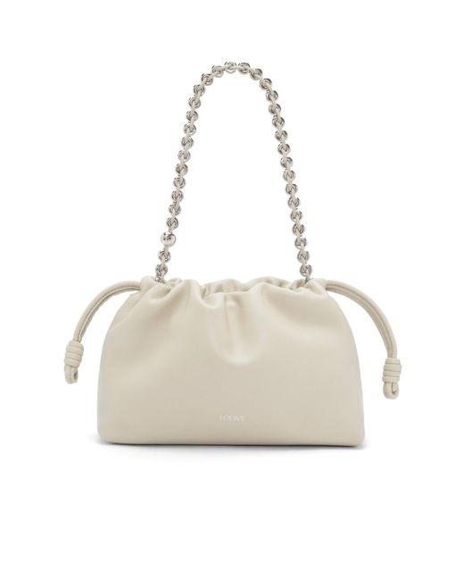 Loewe Natural Flamenco Medium Drawstring Shoulder Bag