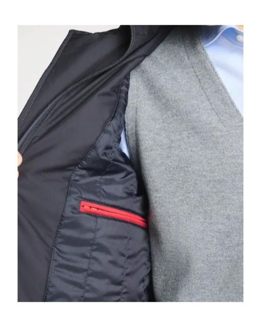 Fay Blue Morning Double-Front Coat for men