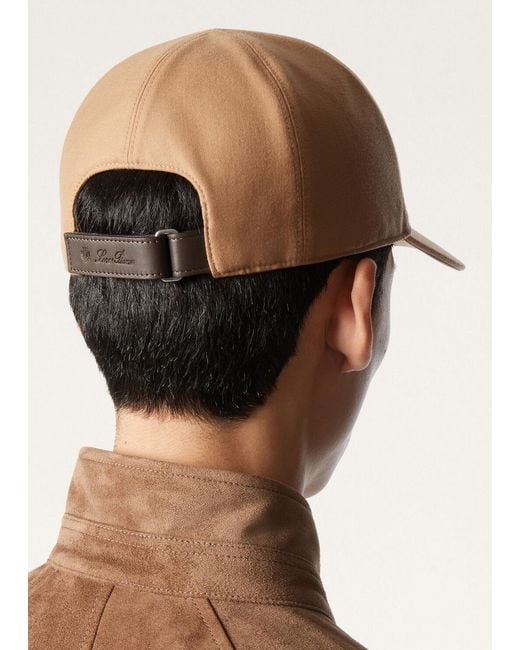 Loro Piana White Ivy Hat for men