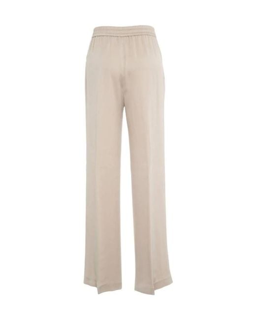 Herno Natural Elastic Waist Trousers