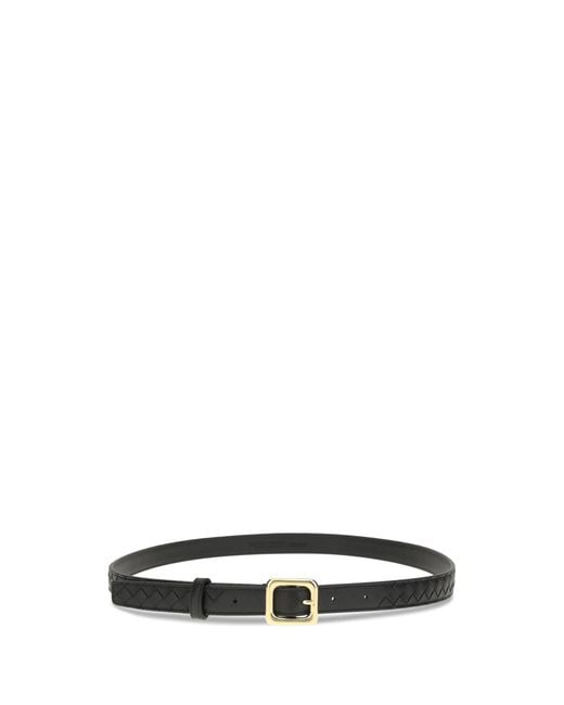 Bottega Veneta White Contour Belt