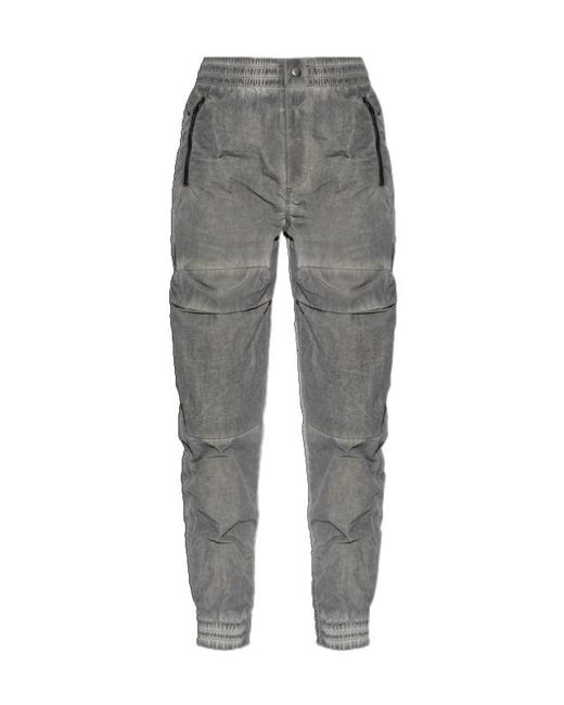 DIESEL Gray P-Ride Zip-Pocket Cargo Pants