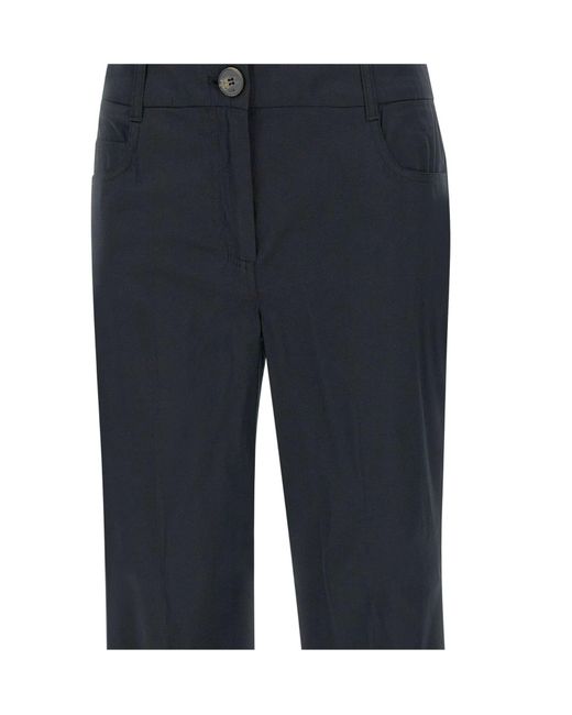 Marella Blue Belt Loops Slacks