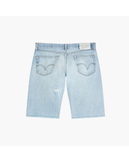 GALLERY DEPT. Blue Midlength Denim Shorts for men
