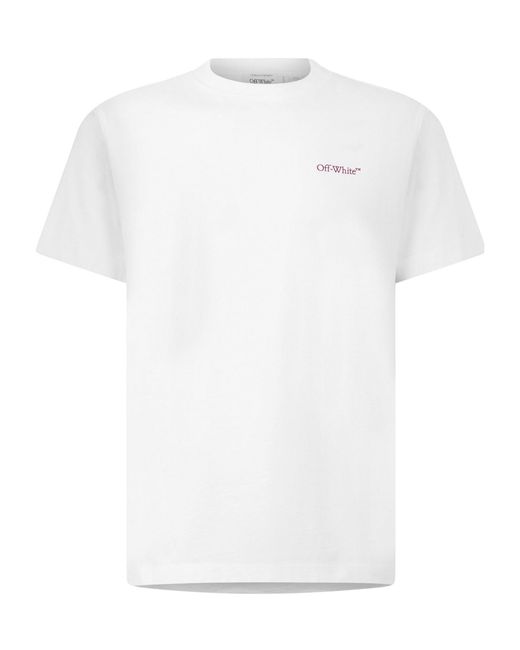 Off-White c/o Virgil Abloh White Crew Neck Short Sleeve T-Shirt for men
