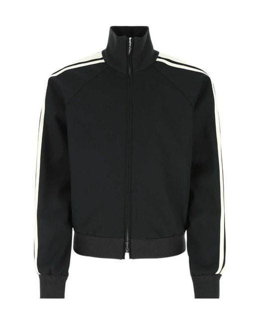 Bottega Veneta Black Stretched Tracksuit Jacket for men