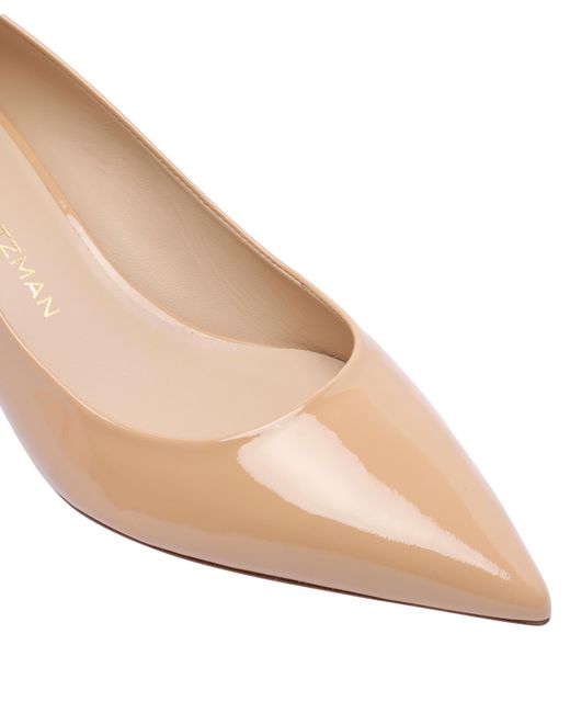 Stuart Weitzman Natural Pointed High Heels