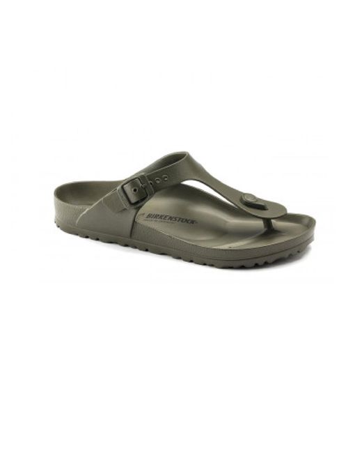 Birkenstock Green Gizeh Eva Flip-Flops for men