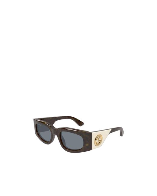Gucci Multicolor Eyewear Rectangular Frame Sunglasses